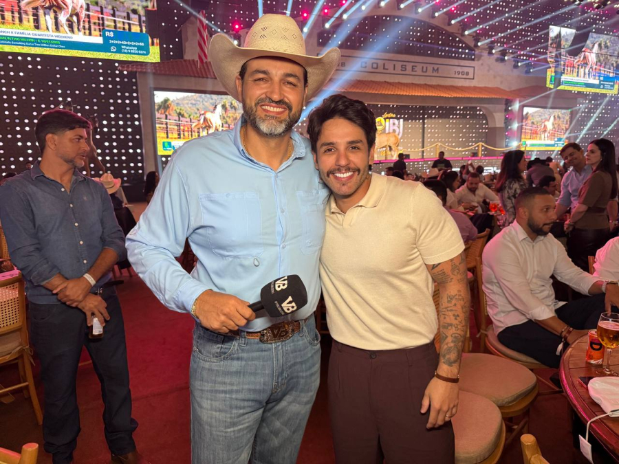  “Meu pai é sistemático. Se eu comprar um cavalo caro desse, ele briga comigo”, brinca Guilherme