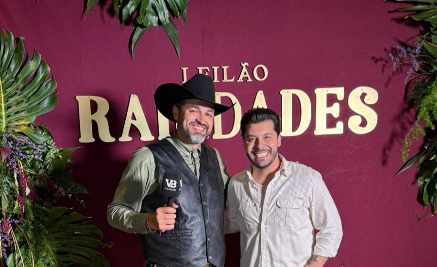 Murilo Huff celebra entrada da Nelore Huff entre os sócios do Raridades
